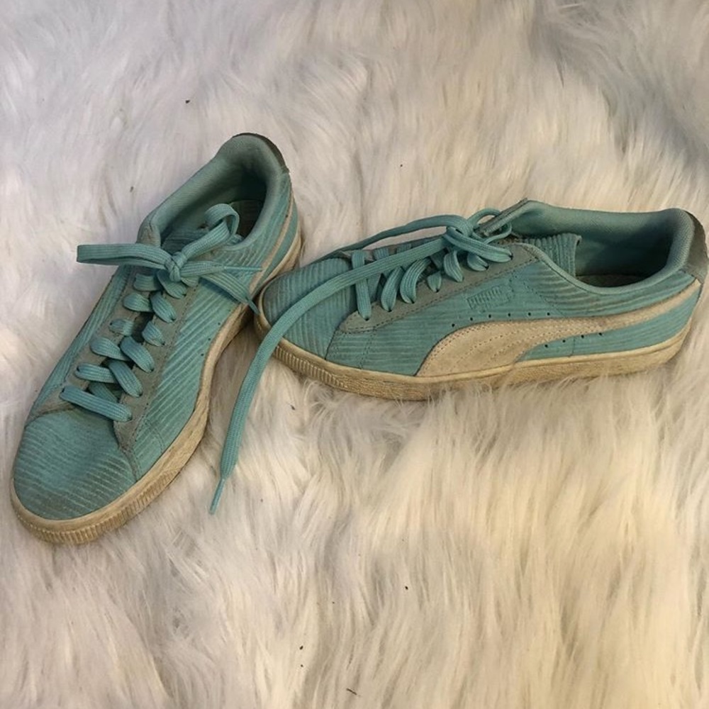 Light blue pumas